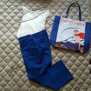 Donated! Size 4 Blue Peck & Peck pants